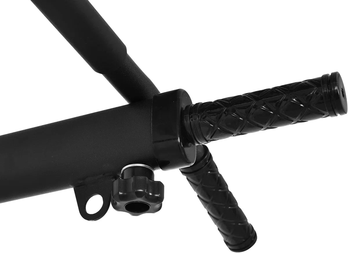 Pull Up Bar - Chin up bar - Pull up bar wandmontage - Pull up bar muur - Optrekstang - Thuis Sporten - Bokszak - Ophangbeugel - Fitness - Belasting 150 Kg - Zwart