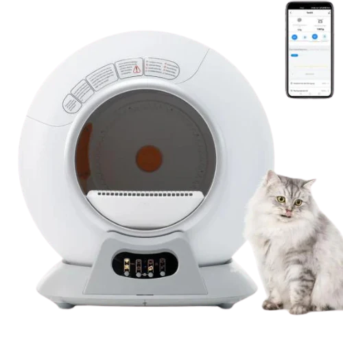 Zelfreinigende kattenbak incl. app