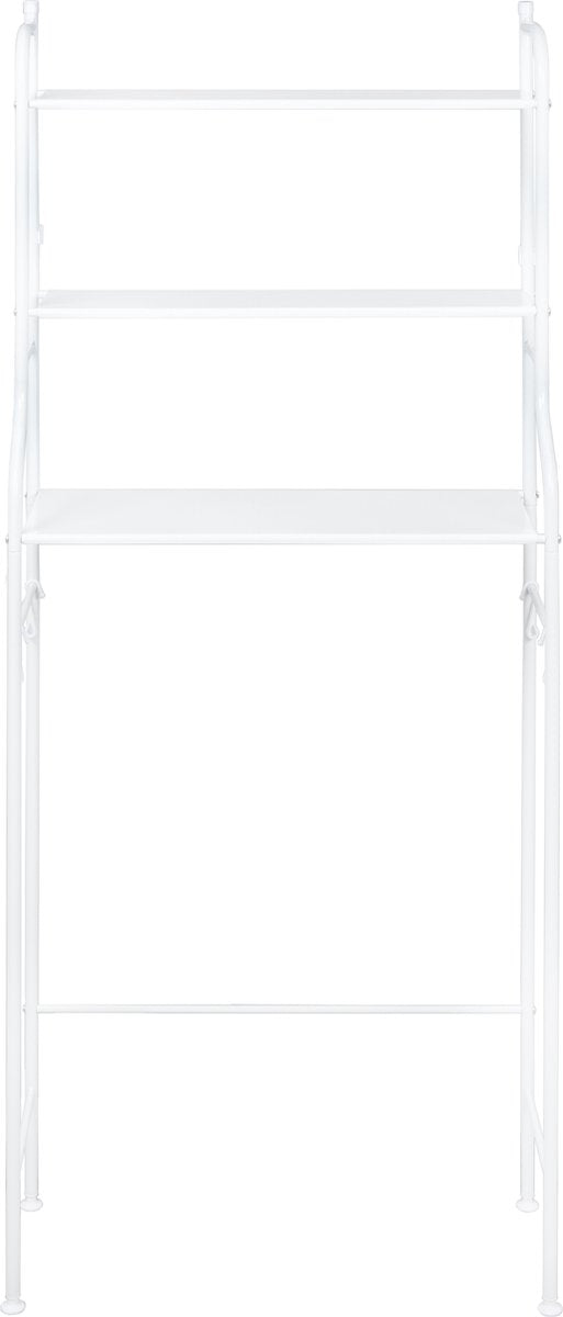 LG Life's Green toiletkast - Ruimtebesparend toilet opbergrek - 152,2 x 24,5 x 64,5 cm - Toiletrek met 3 planken - Stabiele wasmachine ombouw - Wit