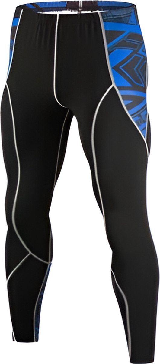 E-shop4u - Fleece Gevoerde Ski Thermische Onderbroek - Wintersport - Onderkleding - Unisex - Wit - XXXL - Stretch Pasvorm + Fleece Voering - Ademend Materiaal - Lichtgewicht