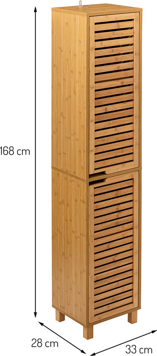 Badkamer Kolomkast Alodie Hout