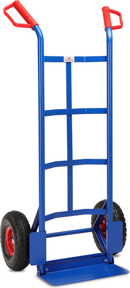 Gardebruk Steekwagen – Opvouwbaar & Luchtbanden tot 200kg – Blauw