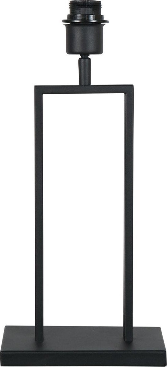Table lamp black | 1-light | E27 fitting | modern / sleek design | for living room / office | suitable for LED lighting