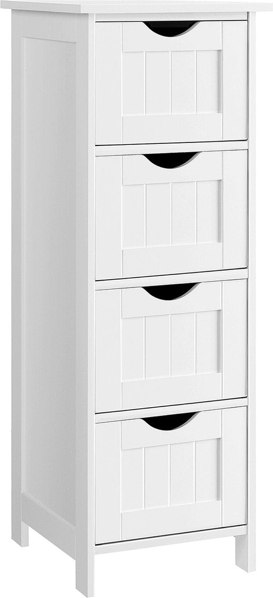Luxe badkamermeubel - Hoge badkamerkast - Staande kolomkast - 30x30x82cm