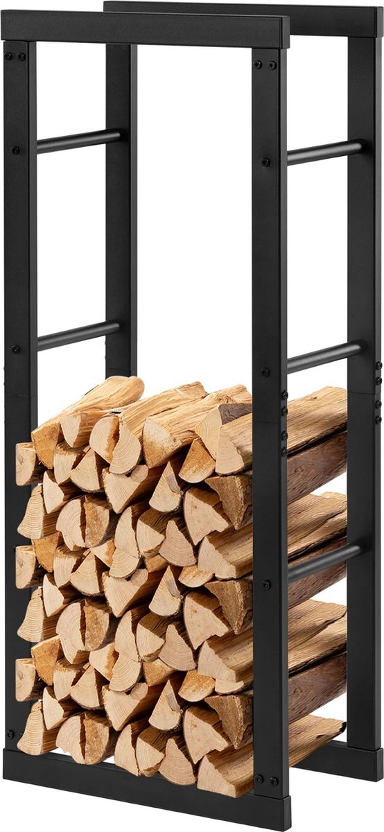 Wood Rack - Firewood Rack - Indoor Firewood Rack - Max 50kg - 100x40x25cm