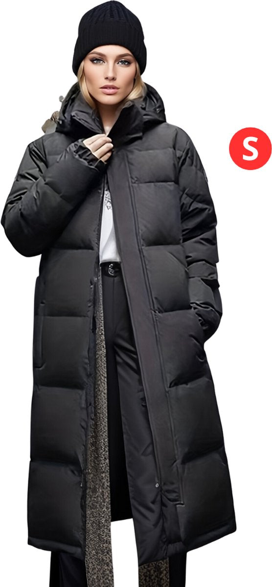 Winter coat - Parka Women's Winter Jacket - Winter - Adult - Black - Size S