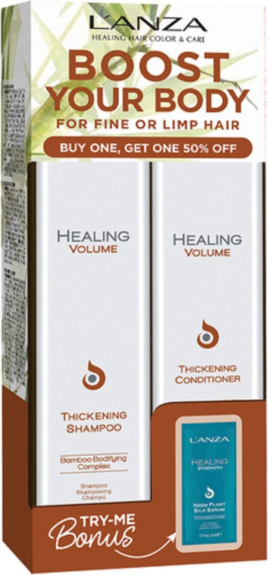 L'ANZA - Healing Volume Shampoo & Conditioner Duoset