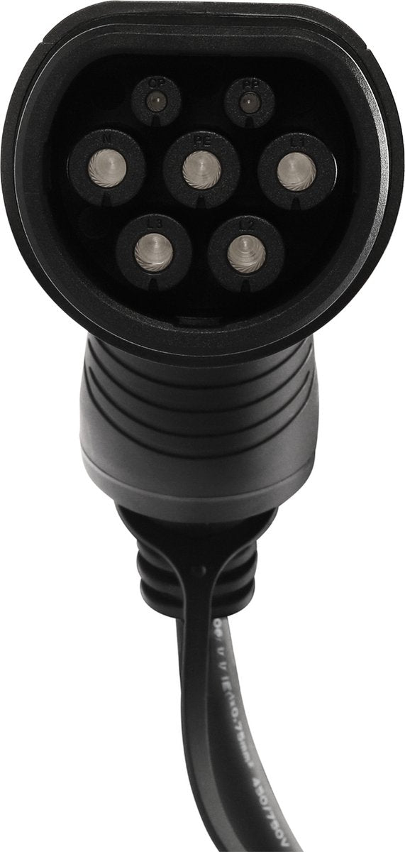 Besen Mobiele Thuislader voor EV - Type 2 Mennekes - 16A 1-fase (3.7 kW) - 5 meter - instelbaar 10A en 16A