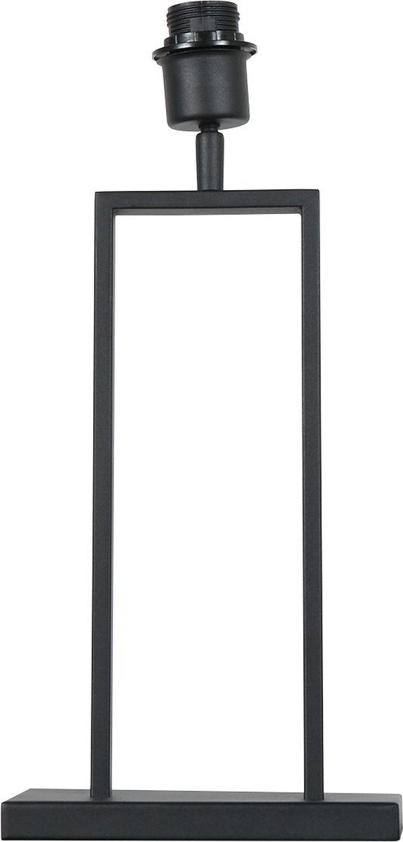 Table lamp black | 1-light | E27 fitting | modern / sleek design | for living room / office | suitable for LED lighting