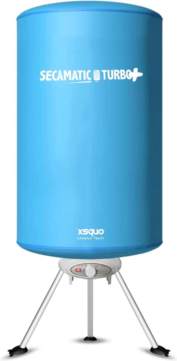 Portable Hot Air Dryer - Portable hot air clothes dryer without friction for 1,000 watts. 10 kg laundry