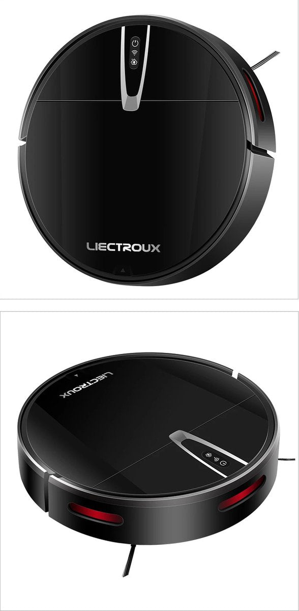 V3S PRO Robot Vacuum Cleaner - Smart Mapping - New Powerful Model - Dry and Wet Mopping Combo - WiFi App - Brushless Motor - Works with Alexa and Google Assistant - Ideal for Pet Hair - Carpet - Hard Floor