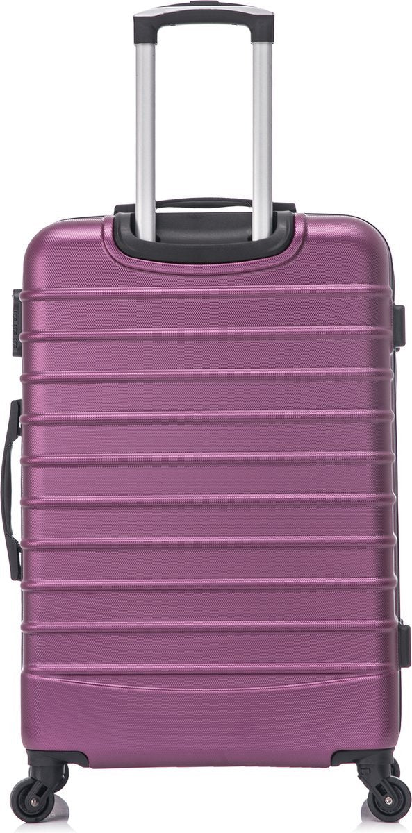 Quadrant 2-delige ABS Kofferset (XL + S) - Paars