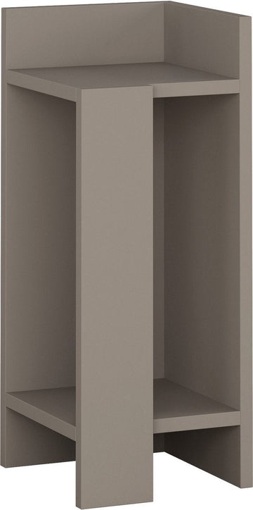 Nachtkastje Rechts - Mokka Stijl - 25x60x27cm - Melamine Afwerking