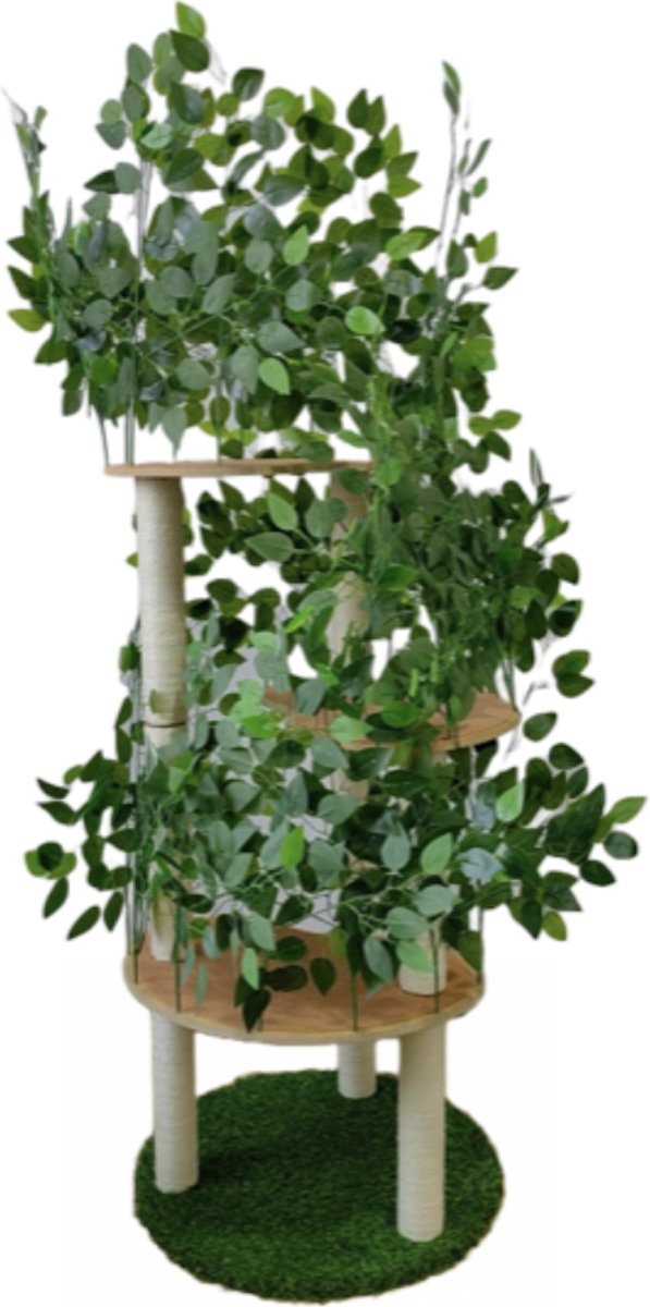Cat Tree - With Interchangeable Leaves - Different Levels