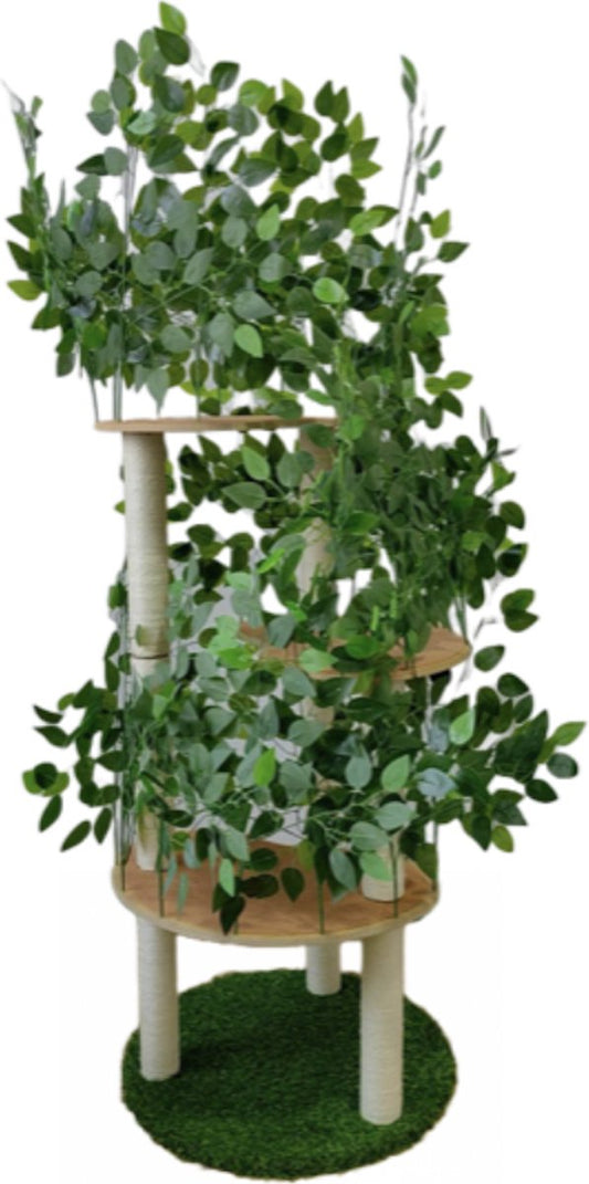 Cat Tree - With Interchangeable Leaves - Different Levels