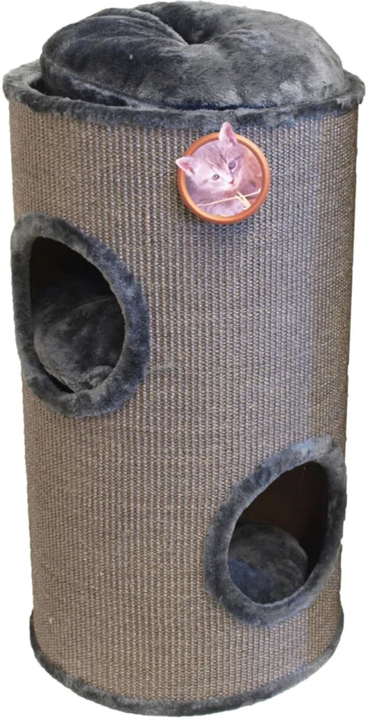 Merkloos Klimton Sisal 2-Gaats Grijs - 75 CM