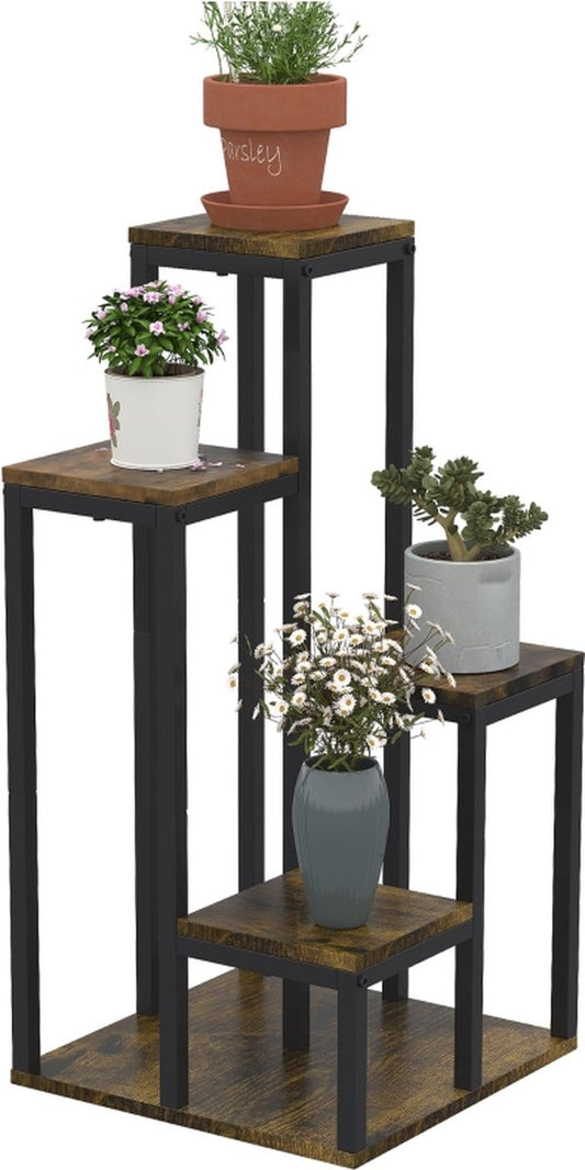 Plant Stand - Flower Stand - Flower Table - Plant Table - Plant Column - Plant Rack - 40 cm x 40 cm x 81 cm