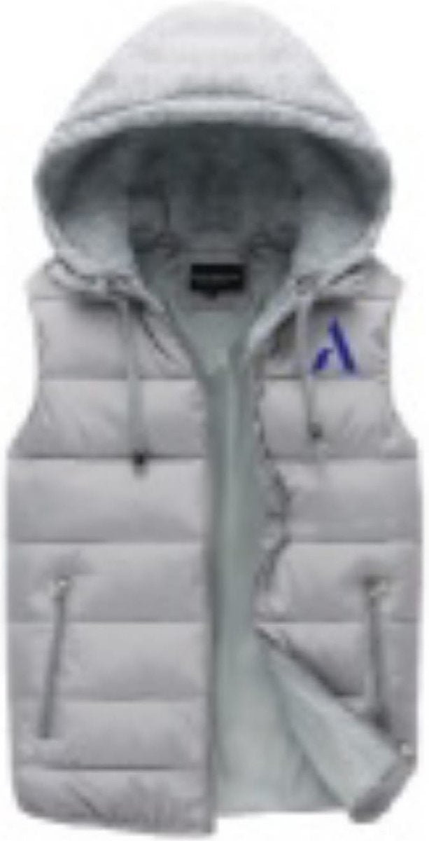 A Merk - Bodywarmer Heren - Grijs - Maat M