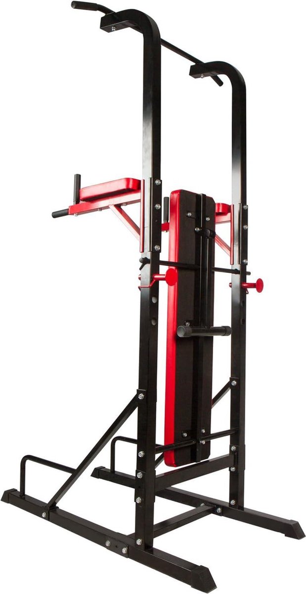 Pull up station Dip Power Krachtstation Sit Up - Chin Up - Push Up Bar - Dip Weight Bank in html. Pull up station