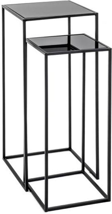 Plantentafel Set van 2 Monik Zwart