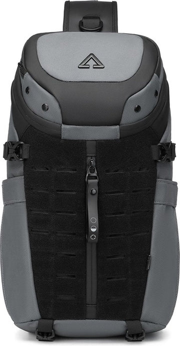 Avoir Avoir® Crossbody tas dames - Crossbodytassen - Crossbody bag heren - Crossbody tas - Crossbody rugzak - Crossbody tas heren - Slingbag - Crossbodytassen heren - Crossbody bag - Grijs / Zwart