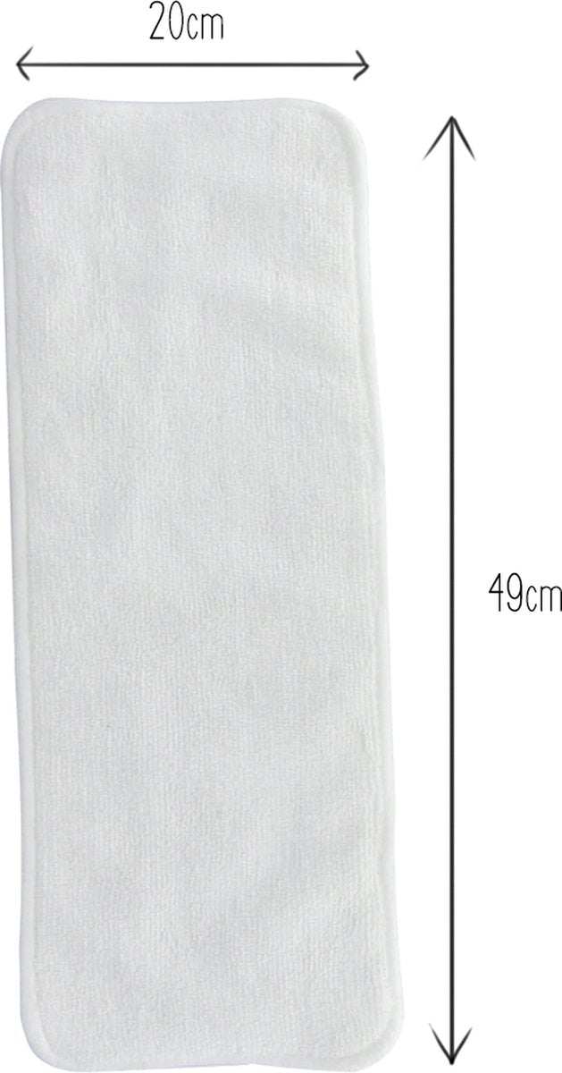 Washable adult incontinence diaper with XL insert - adjustable for various sizes