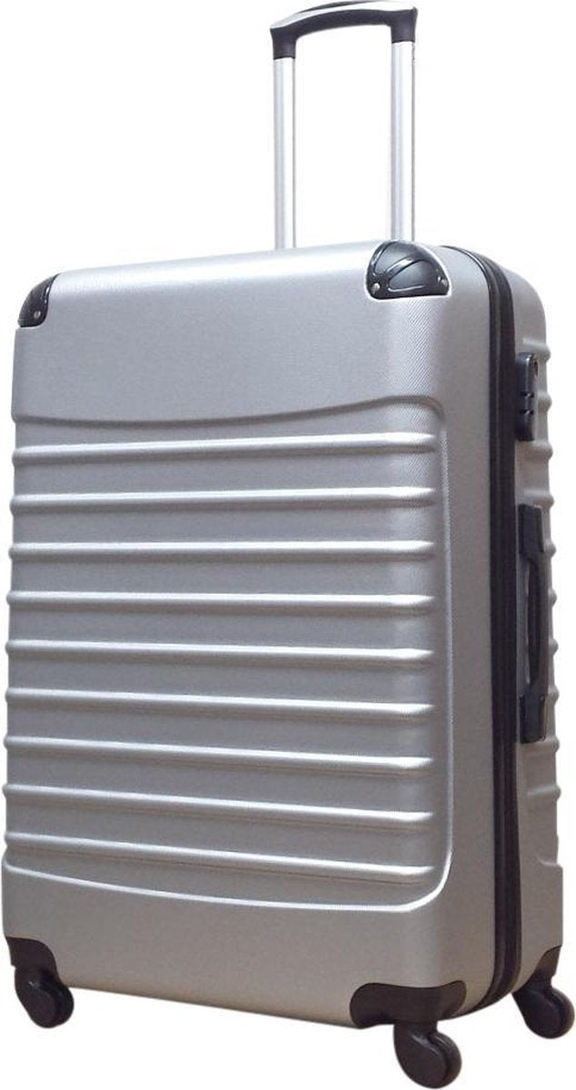 Quadrant 2-delige ABS Kofferset (XL + S) - Zilver