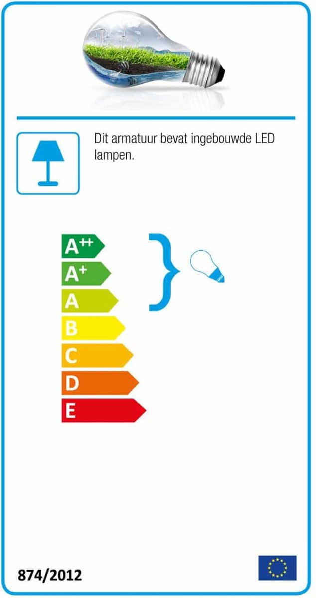 Wand leeslamp LED Blitz zwart