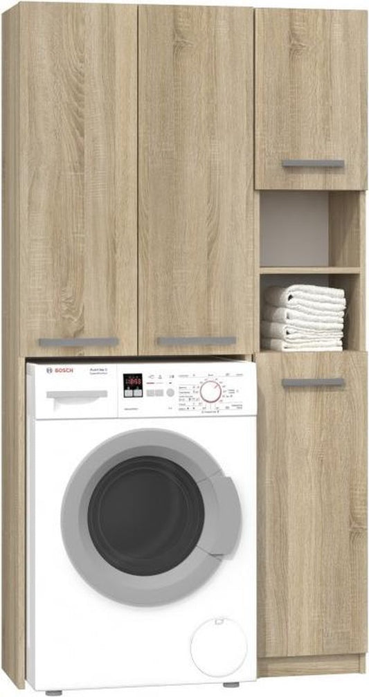 Opbouwmeubel Wasmachine - Wasdrogerkast - Opbouwmeubel Wasmachine