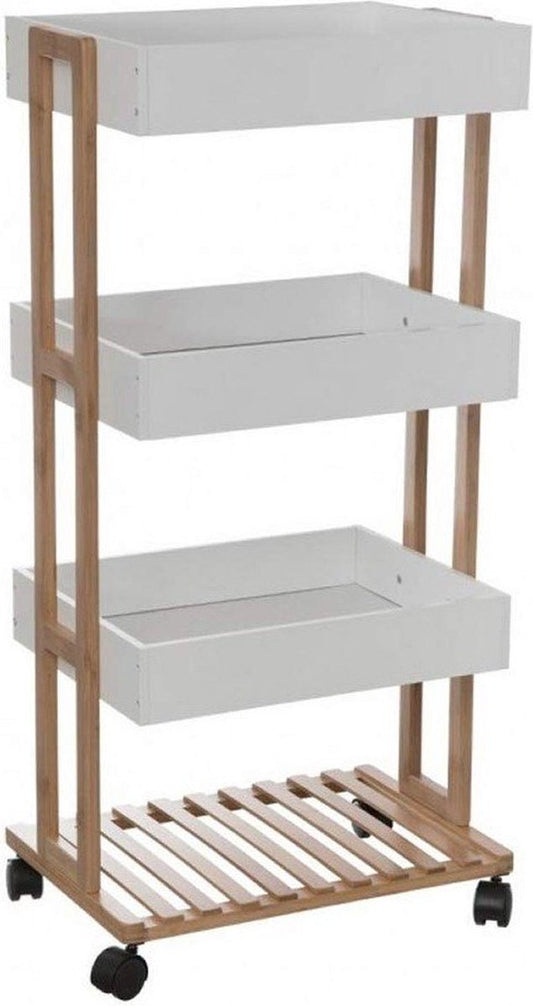 Trolley Yanis 4-Laags Wit