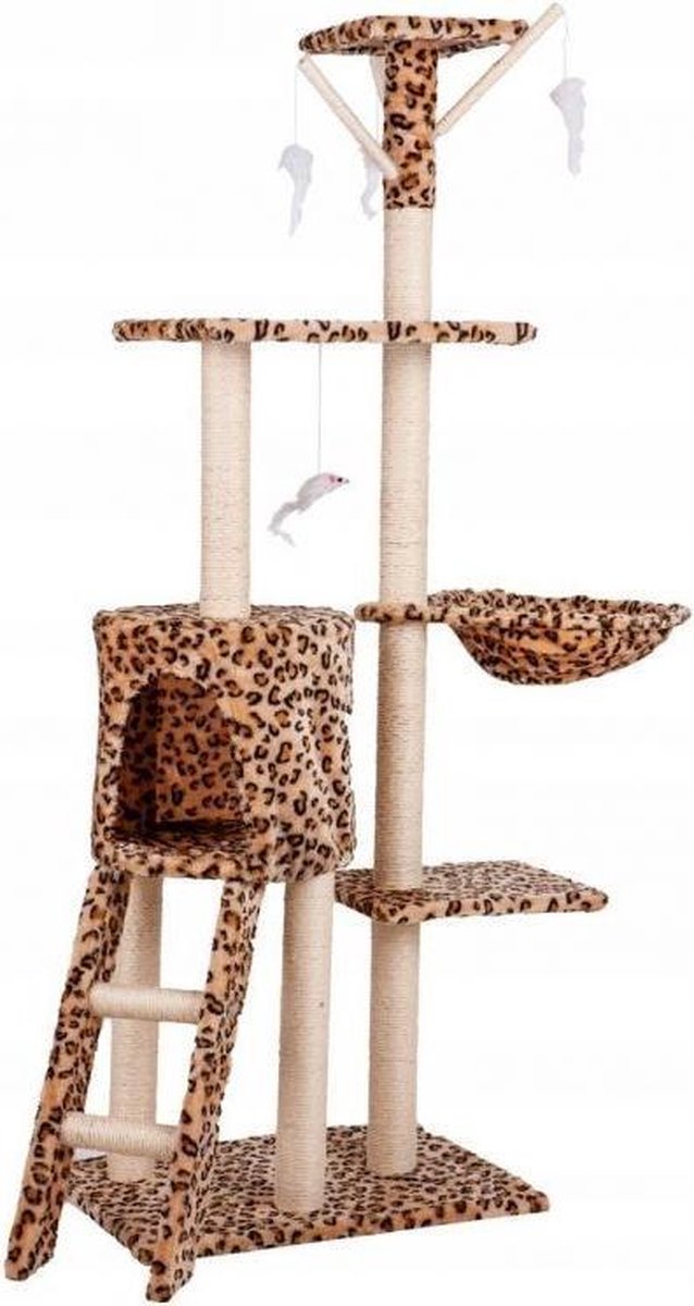 Krabpaal Huis Boom Bed - 138 cm - XL