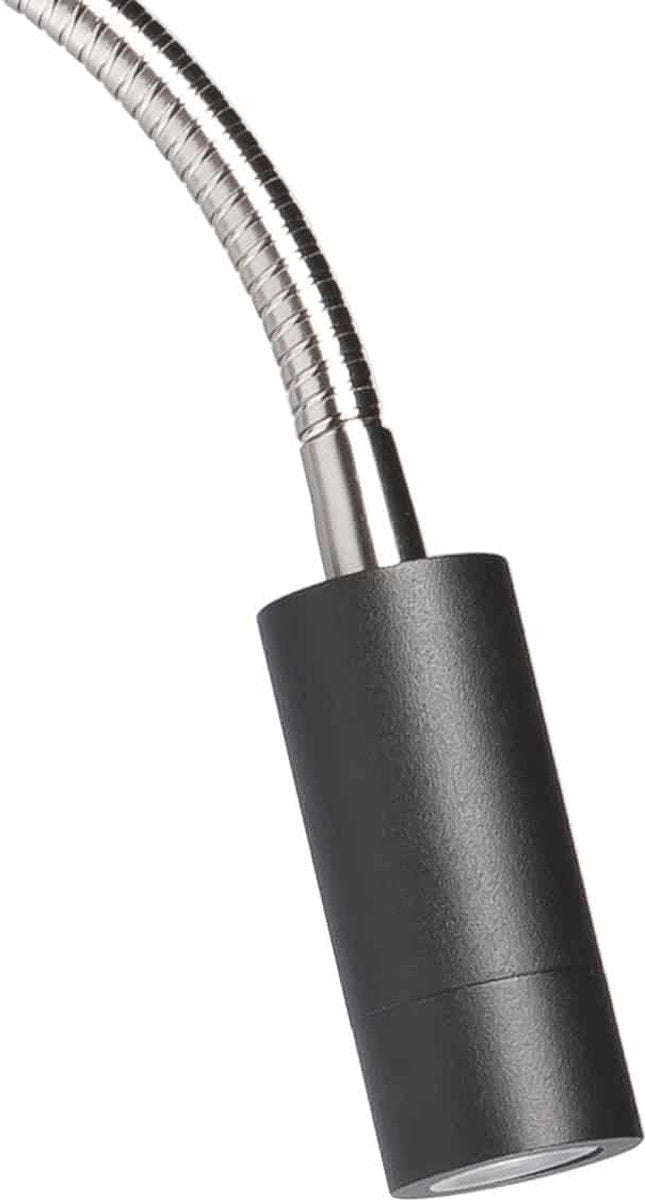 Wand leeslamp LED Blitz zwart