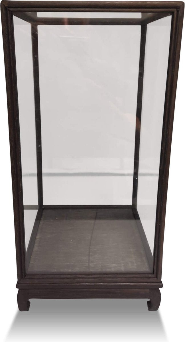 Square Dome Display Case | 17 x 17 x 35cm | Glass