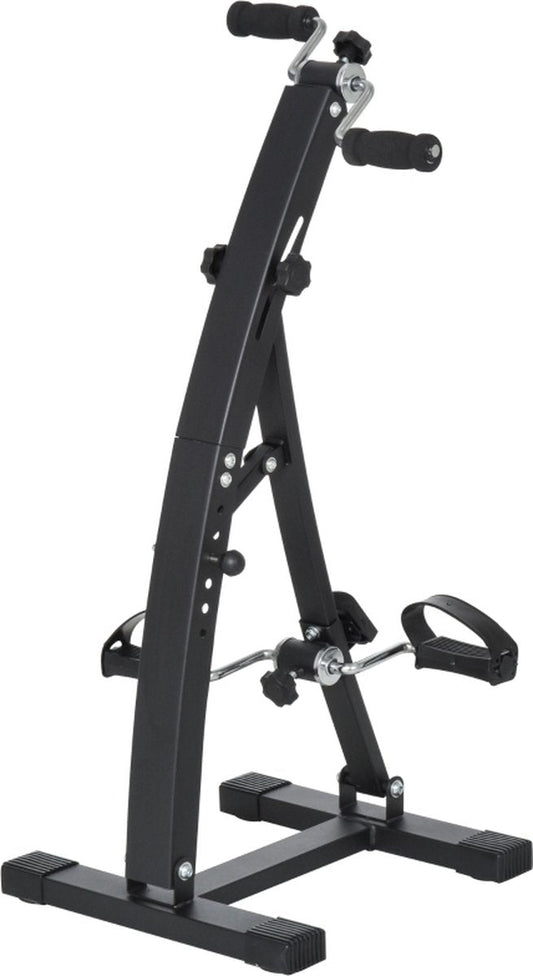 Hometrainer senioren - Fietstrainer - Fitness - Zwart - 41 x 50 x 96cm
