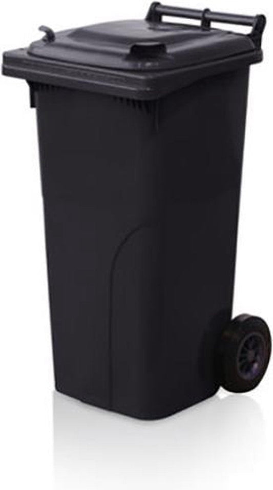 Kunststof Kliko Afval Rolcontainer Mini container - 120 liter - Grijs