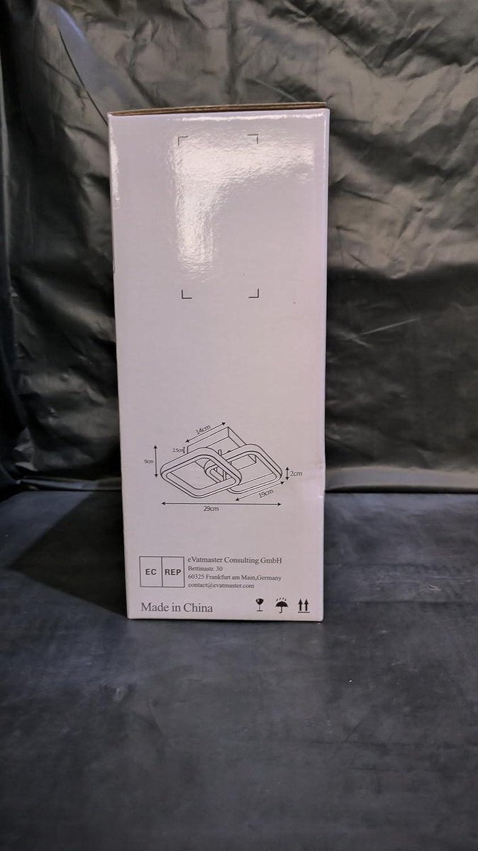 LED Plafondlamp - Wit Metaal - Bewegingssensor - Moderne Stijl - 3000K Warm Wit Licht - Slaapkamer Woonkamer Hal Keuken