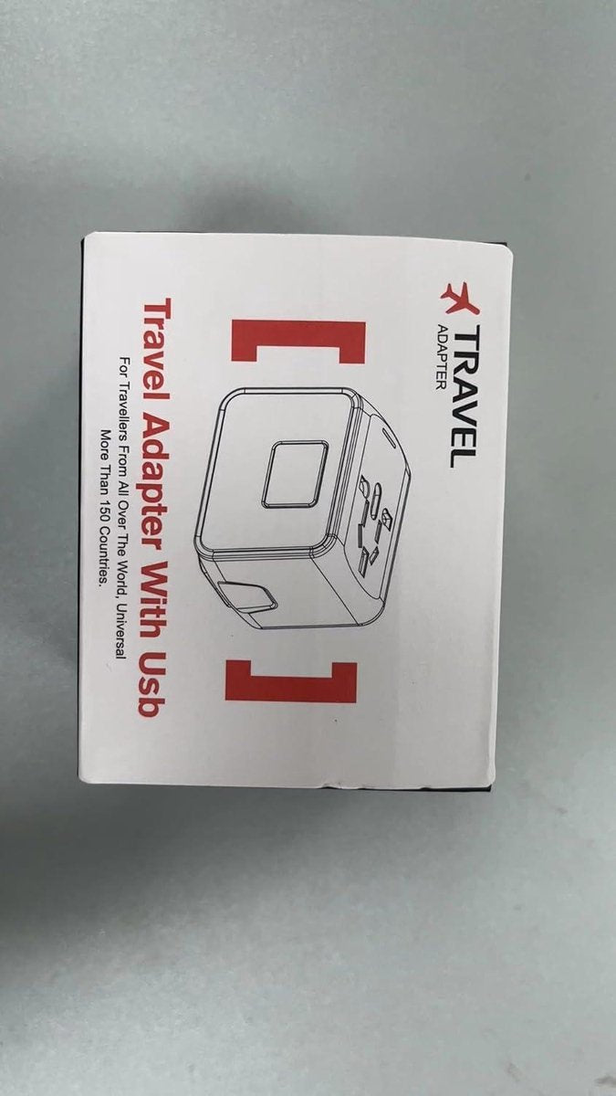 Universal Travel Adapter - 3 USB 1 USB C 1 AC - Reisadapter voor Wereldwijd Gebruik