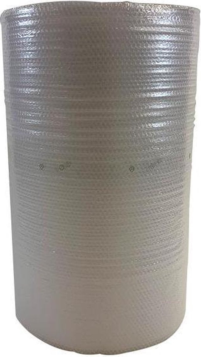 Goedkoopverhuismateriaal.nl - Noppenfolie lang groot - bubbeltjesplastic - Bubble Wrap - Extra sterk - inpakfolie - 1m x 100m