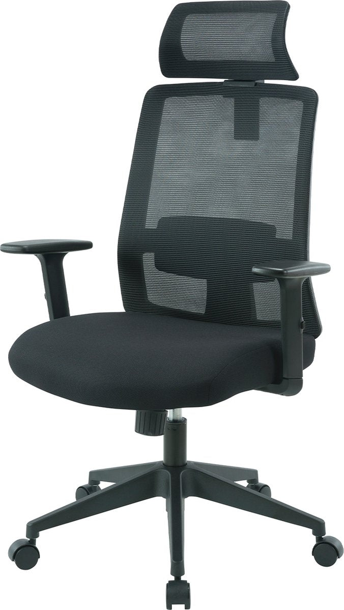 Ergonomic Office Chair - Office Chairs for Adults - Ergonomic Office Chair - Adjustable Seat Depth - Aluminum Alloy Base - Maximum Load 150KG - Grey