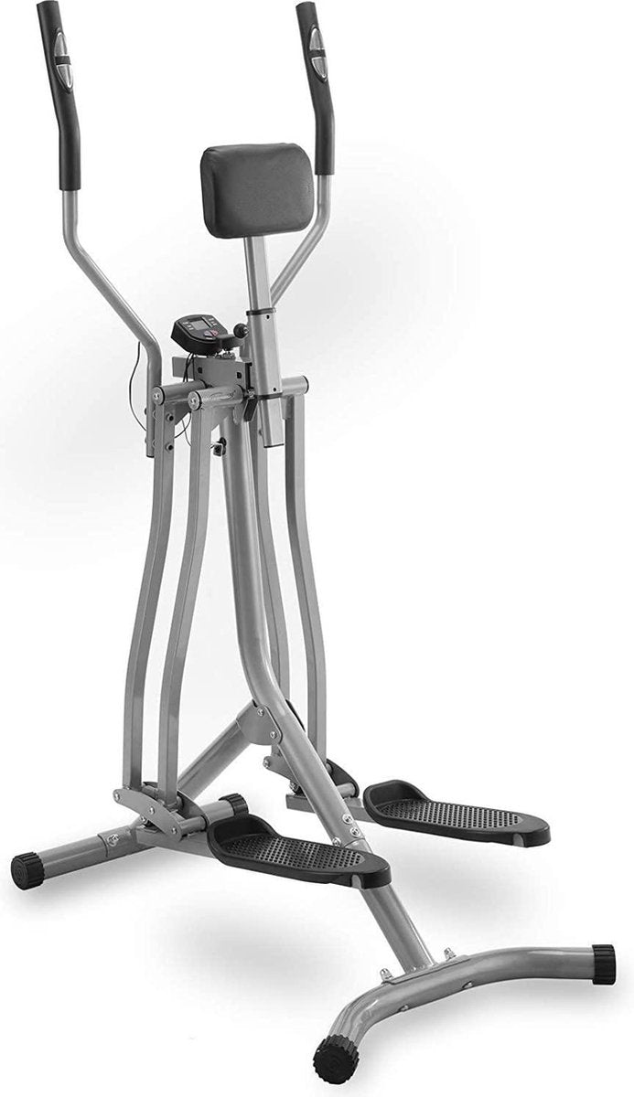 Crosstrainer with LCD display - Silver