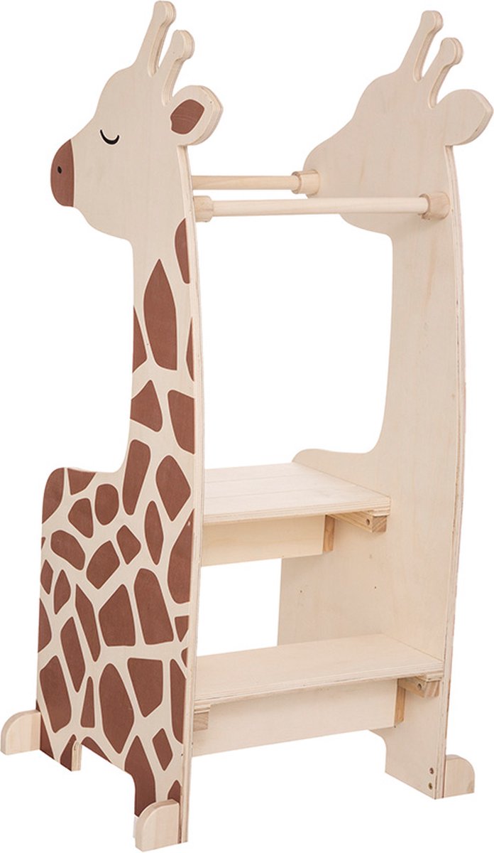 Leertoren - Opstapkruk voor Kinderen Giraffe