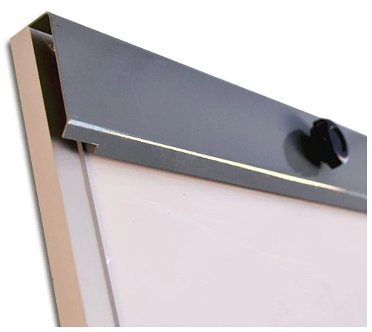 Flipchart with paper clamp - 70 x 100 cm - Magnetic and writable board surface