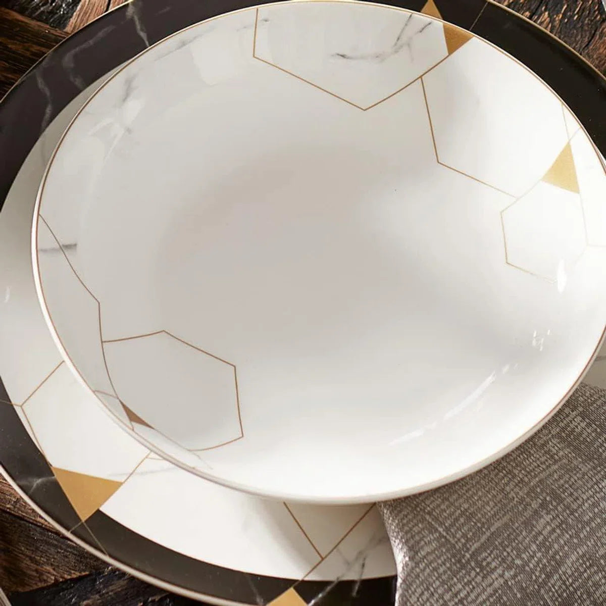 Gem tafelservies voor 6 personen 24-delig - Karaca bordenset