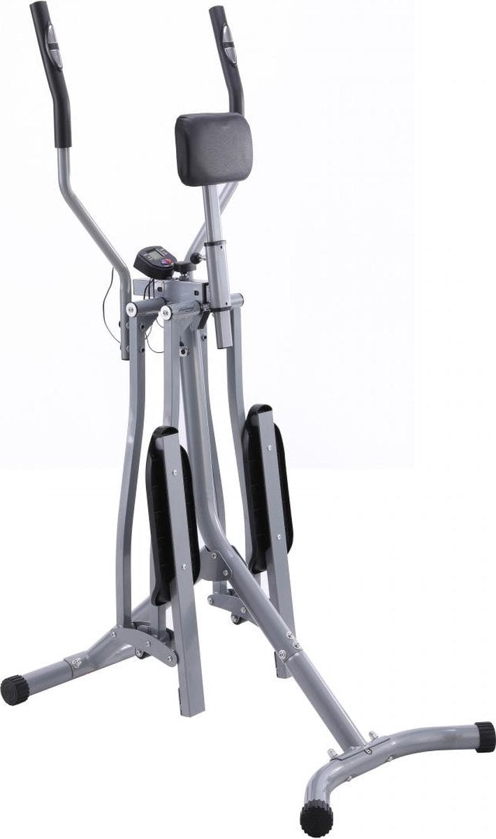 Crosstrainer with LCD display - Silver