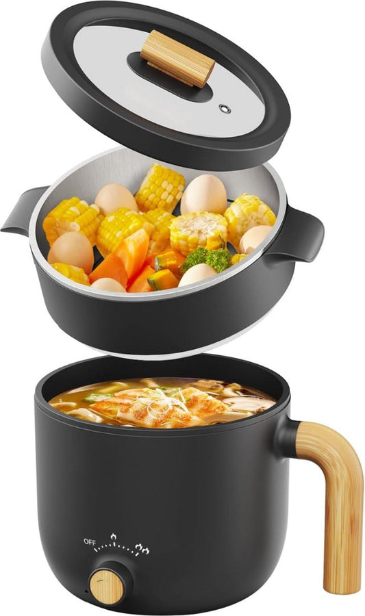 Equivera Hot Pot - Fondueset - Elektrische Fonduepan - Oosterse Fondue - Grill - Meerdere Personen