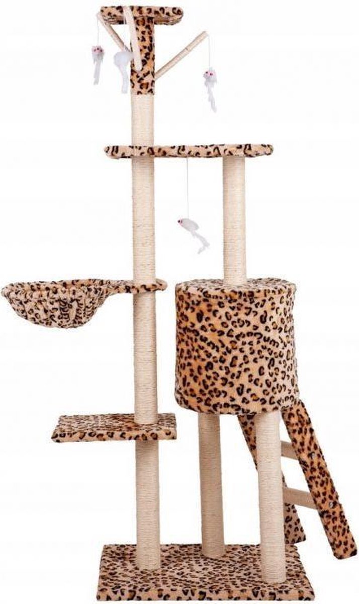 Krabpaal Huis Boom Bed - 138 cm - XL