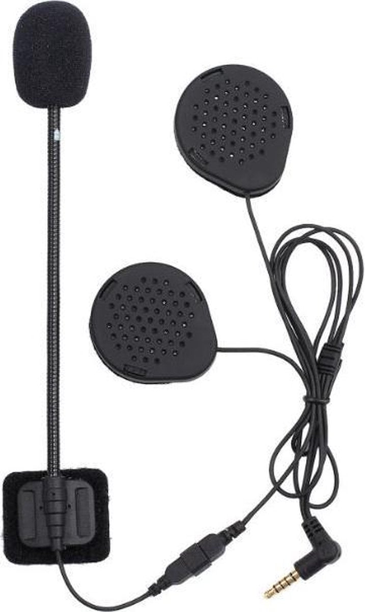 1 STUK - Motor headset intercom multifunctionele waterdichte bluetooth T9S-V3 -helm interphone max 1300 meter