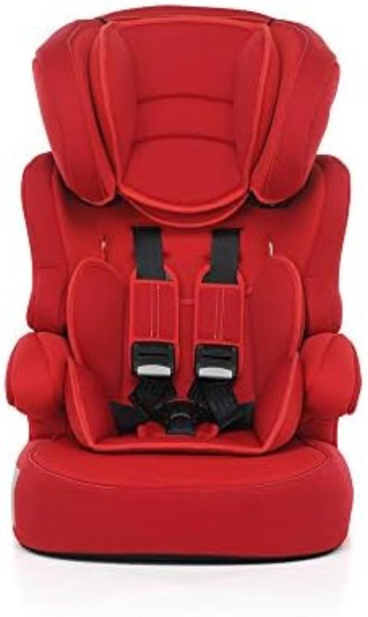 Autostoel groep 2 3 - Autostoel groep 1 2 3 - Autostoeltje voor kinderen - (9-36 kg), voor kinderen van 9 maanden tot 12 jaar, zonder IsoFix - Rood