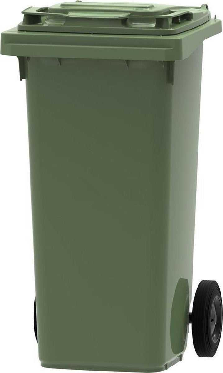 Mini Container - 120 liter Groen - Kliko Afvalcontainer 120 liter - Afvalbak 120 liter
