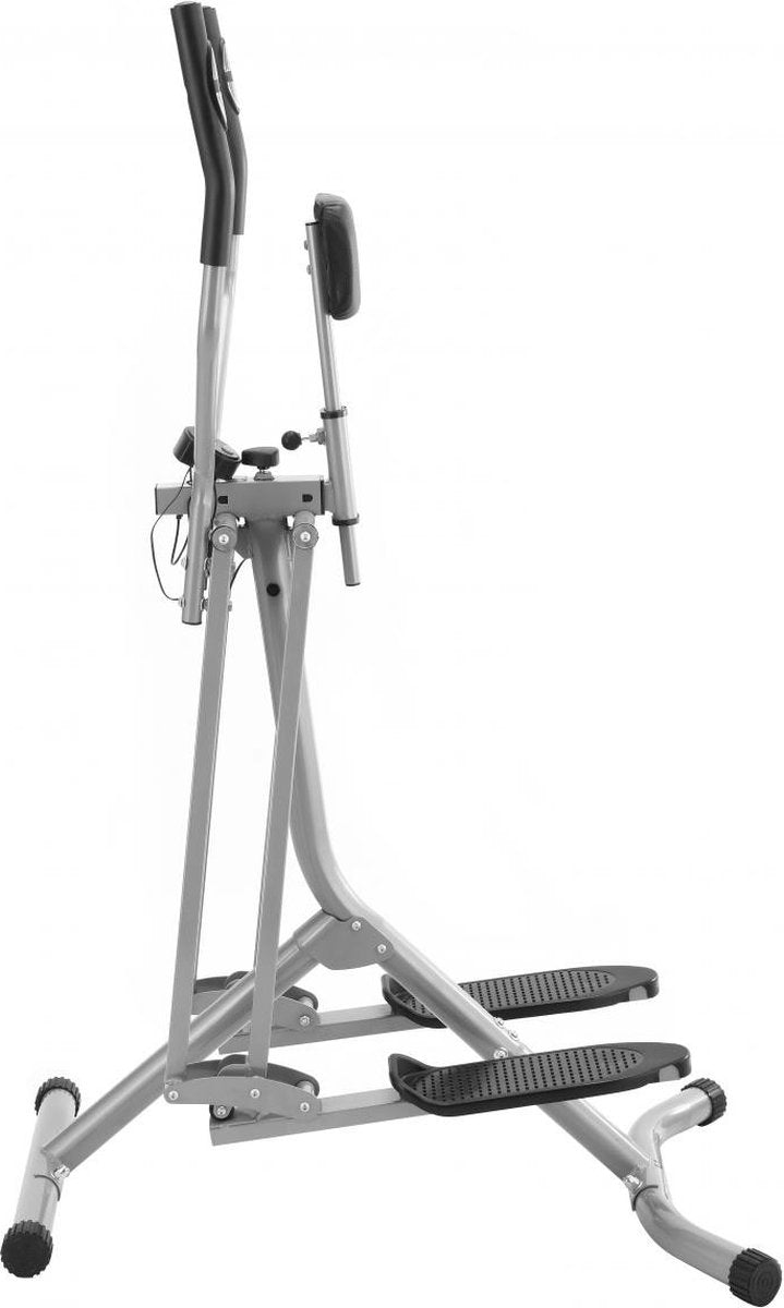 Crosstrainer with LCD display - Silver